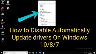 How to Disable Automatic Driver Updates on Windows 10/8/7 | Tamil | RAM Solution