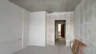 Двухкомнатная квартира 65.2м² , выполнена качественная предчистовая отделка от застройщика