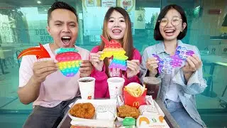 CHALLENGE POP IT DI MCD PART 4!! HADIAHNYA BIKIN KENYANG!!