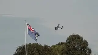 B17 & Lancaster a unique formation Stunning Duxford Battle of Britain Show 2024