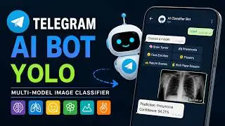 Build a Telegram AI Image Classification Bot with YOLO | Deep Learning Project in Python