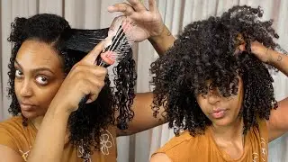Denman Brush Wash n' Go Routine 😛
