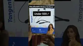 pTron Tangent Duo Stereo Wireless Neckband । Best affordable neckband । Under 500 