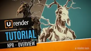 Non-Photorealistic Rendering (NPR) - U-Render Tutorial
