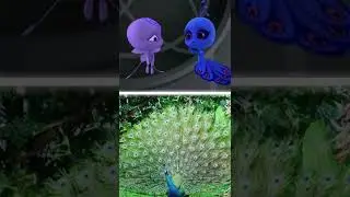 Kwamis in real life Duusu - Peacock | Miraculous Ladybug 