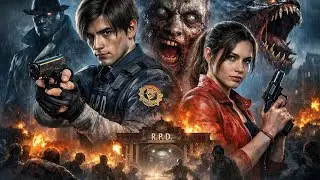 Resident Evil 2 Remake: Игрофильм Без Комментариев | 4K Русская Озвучка