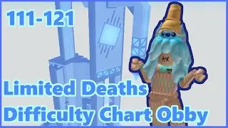 Limited Death's Difficulty Chart Obby [Extreme Stages 111-121] Roblox