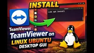 Install TeamViewer on Linux Ubuntu Desktop GUI