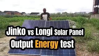 Jinko Solar Panel VS Longi Solar Panel which produces more energy? 