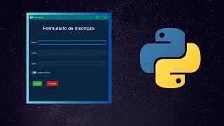 Interface gráfica moderna com tkinter