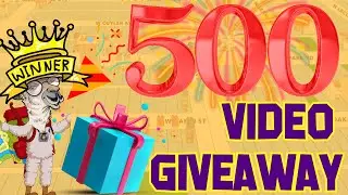 Winners announced! 500th Video Celebration - Upland Metaverse Giveaway!