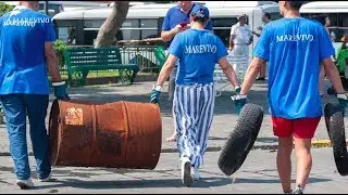 Ripuliamo la scogliera del Porto di Sorrento