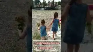 iki  gozel wehid balasi ATASİNİ Mezarini  ziyaret edir ..🌹🇦🇿