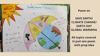 Save Earth poem in English/ poem on climate change/ global warming poem/ Earth day poem