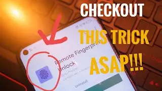 Unlock Pc using smartphone fingerprint sensor🔥