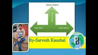 STATIC KEYWORD in JAVA|Example of Static Variable,Methods,Block|class variable java|Programmersbhawa