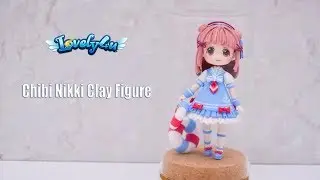 81】Nikki Dress up【Clay Tutorial/ Anime Figure/ DIY/Lovely4u】