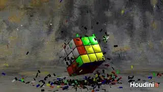 Learning Houdini progression.