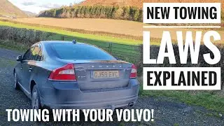 Towing with your Volvo! Everything you need to know! + New UK towing Laws 2022