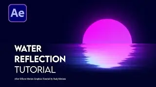 Water Reflection Effect in After Effects | Realistic Ripple Animation!