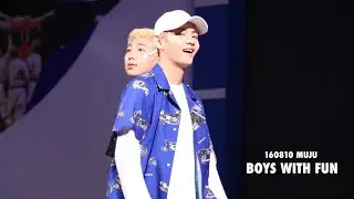 160810 BTS(방탄소년단) -  Boyz with Fun(흥탄소년단) (V FOCUS)