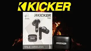 KICKER TW2 TWS Wireless Earbud Unboxing And Review.