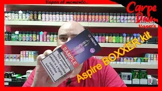 Aspire Boxxer kit/ Presentación en español