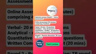 Wipro Off-Campus Drive 2023 