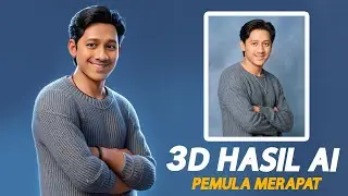 Too easy and good!!! How to create 3D images with original photos using AI is very easy and fast