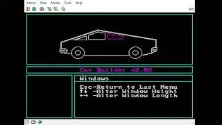 Time To Build By Own Rustbucket (CarBuilder On 86Box)