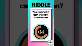 Riddle | Riddles in English | Riddles with Answer | Logical riddles | Hard riddles| Time Alert
