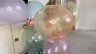 BLOWING UP BALLOONS TO SUPPORT PRIDE MONTH 🌈🏳️‍🌈