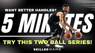 5 MINUTE Two Ball Routine to IMPROVE your Ball Handling | Joshua Villarreal