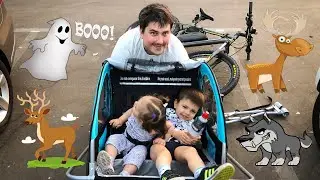 Электровелосипед + Велоприцеп \\ Сухолучье на великах