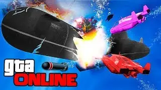 GTA Online #4 Ограбление Судный День.Подлодка