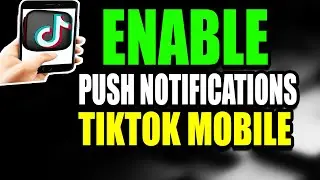 Enable Push Notifications TikTok Mobile - (Fast Tutorial) (2025)