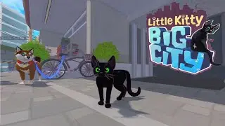 Little Kitty, Big City Demo Gameplay Cozy Indie Game in which You Play As a Cat Steam Next Fest 2023