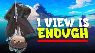 1 view is more than enough.