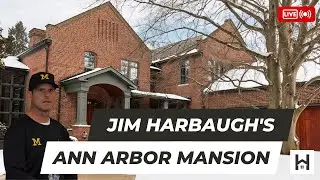 Inside Jim Harbaugh's Ann Arbor Mansion Tour
