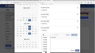 Create facebook event