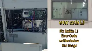 Daikin Error code L1 hindi | Daikin Air Conditioner L1 Error Code | Causes, Symptoms, and Solutions