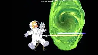 MUGEN+: HOMER SIMPSON VS RICK SANCHEZ