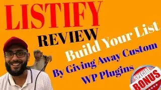 Listify Review & Bonus💥Start Building Your List by Giving Away Custom WP Plugins With Listify App💥