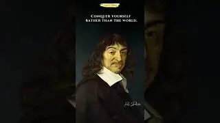 Best Motivational Rene Descartes Quotes #shorts #renedescartes #motivationalvideo