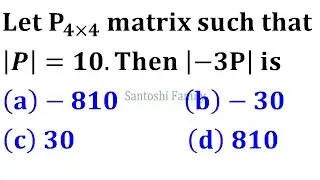IIT Jam 2012 linear algebra properties of determinant matrix theory