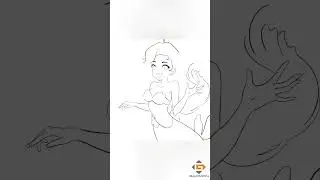 【Painting Process】🧜‍♀️Mermaid #tutorial