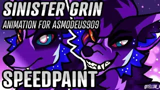Grinning Animation SPEEDPAINT