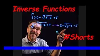 How to find the Inverse of a Cube Root Function 