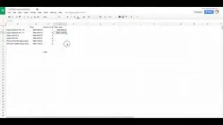 Google Sheets - Formulas and functions