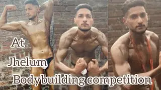 At Jhelum bodybuilding competition #bodybuilding#motivation#fitness#jhelumbodybuilding #cbum#therock